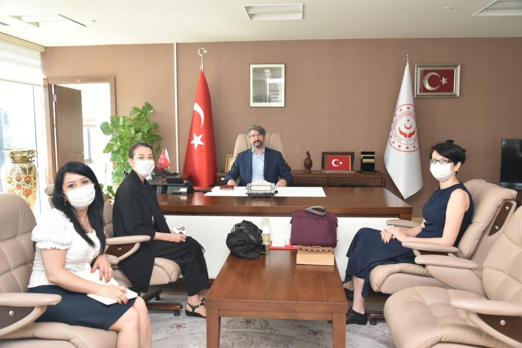 Genel Müdür Koç,  Maya Vakfı Yöneticilerini Kabul Etti