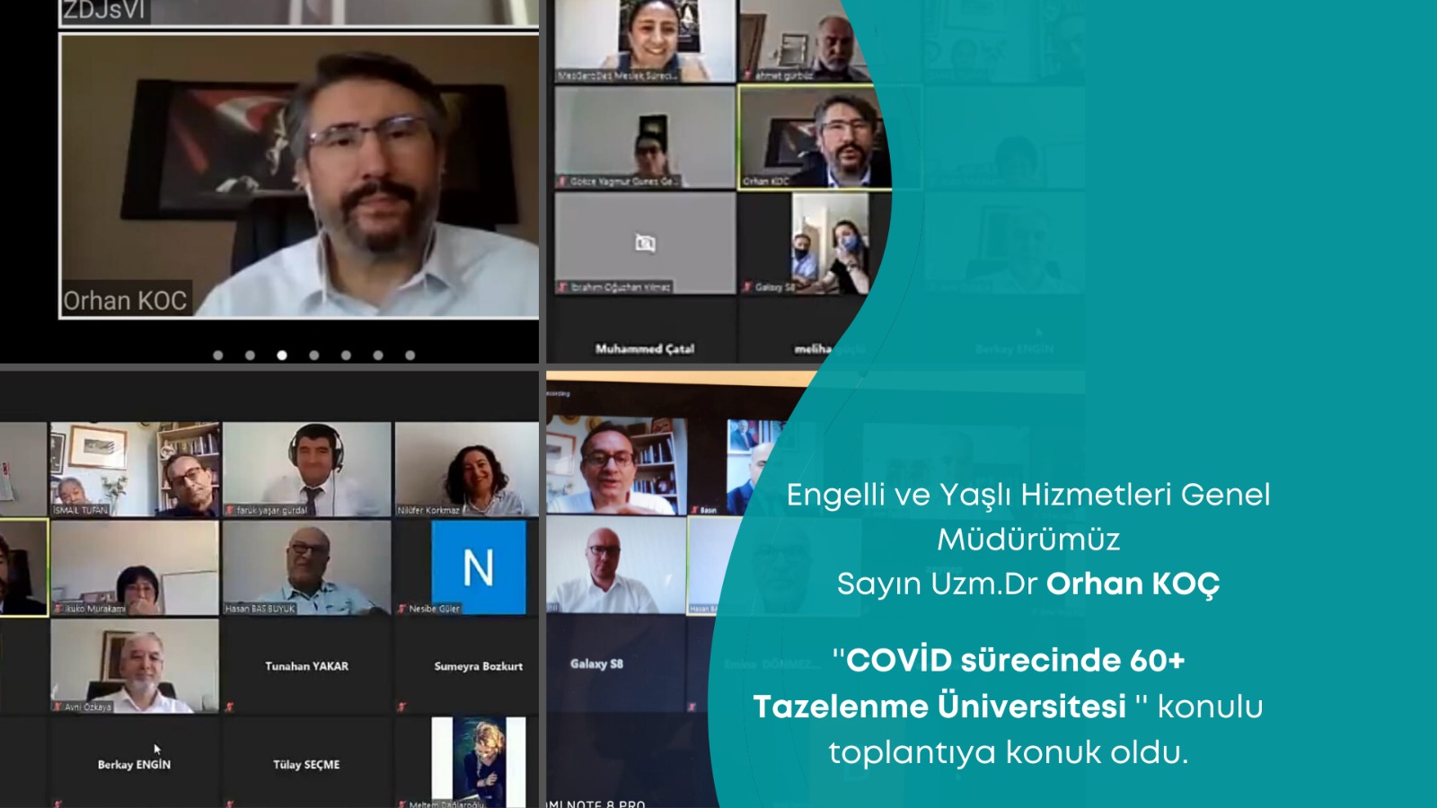 “Yaşlılarda Dijital Okuryazarlık” ve  60+ Tazelenme Üniversitesi