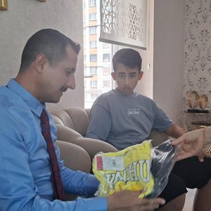 İki Özel Gereksinimli Evladını Sevgi Ve Özveriyle Büyüten Kıymetli Ailemizin Misafiri Olduk - fotoğraf 2
