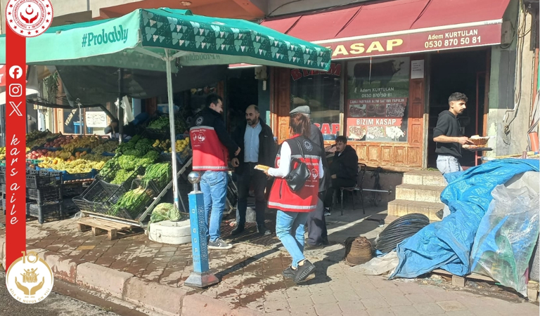 📍 Digor’da Esnafa Yönelik Huzur Bilgilendirmesi Gerçekleştirildi