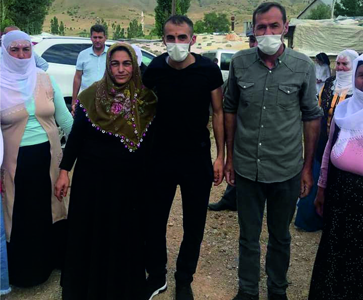 Hain terör örgütü mensupları ile girdiği çatışmada yaralanan Söz.Er.Emrah ÇELİK Gata da yapılan tedavisinin ardından memleketi Muş’a getirildi 