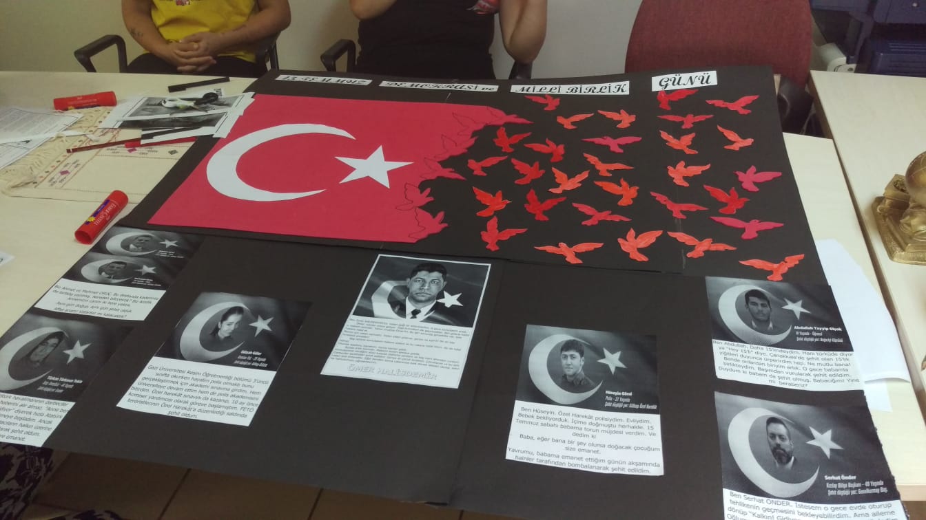 Tüm Çocuk Kuruluşlarımızda 15 Temmuz Ruhu 