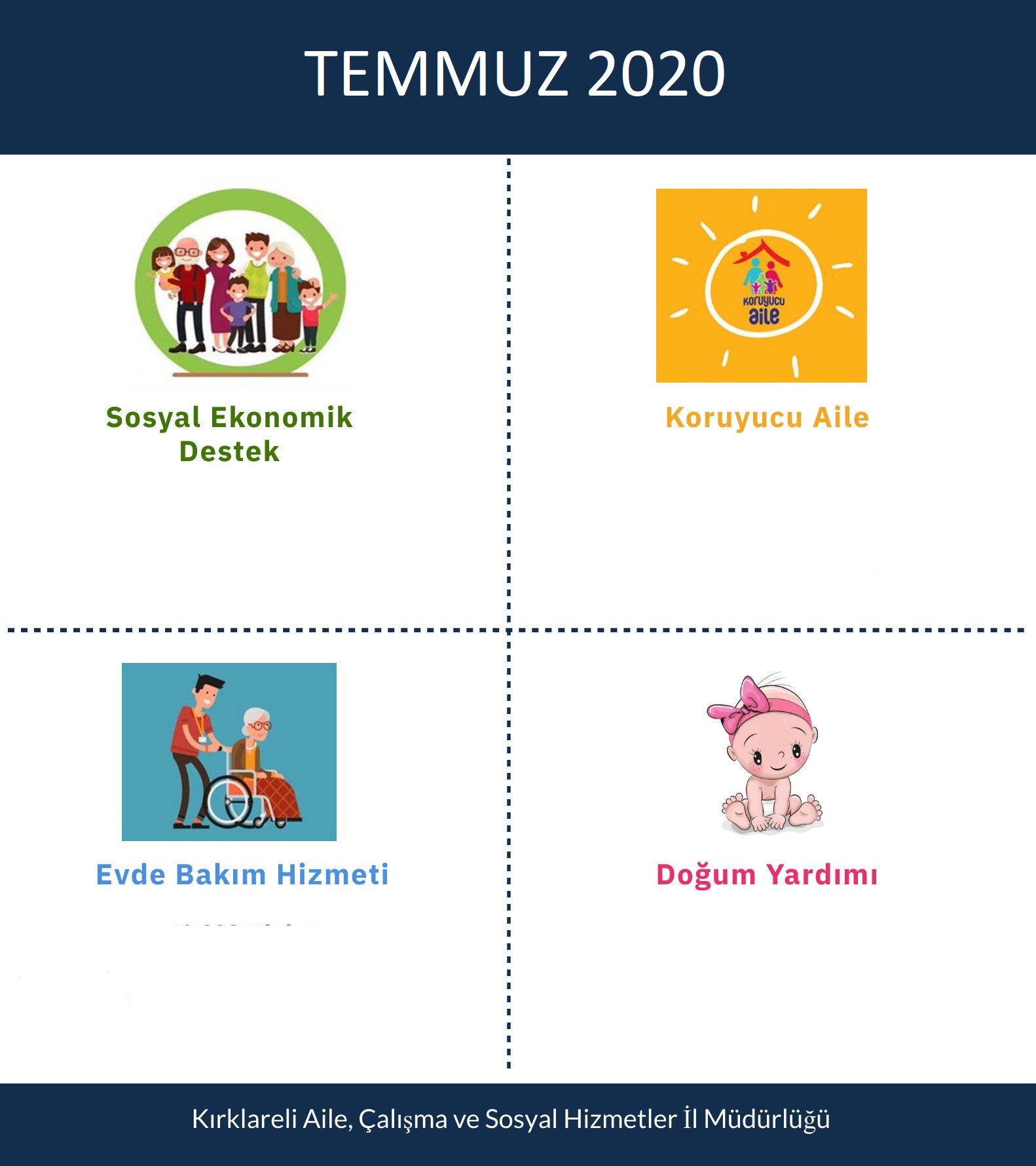 EVDE BAKIM YARDIMI DESTEK YARDIMI ARTIRILDI