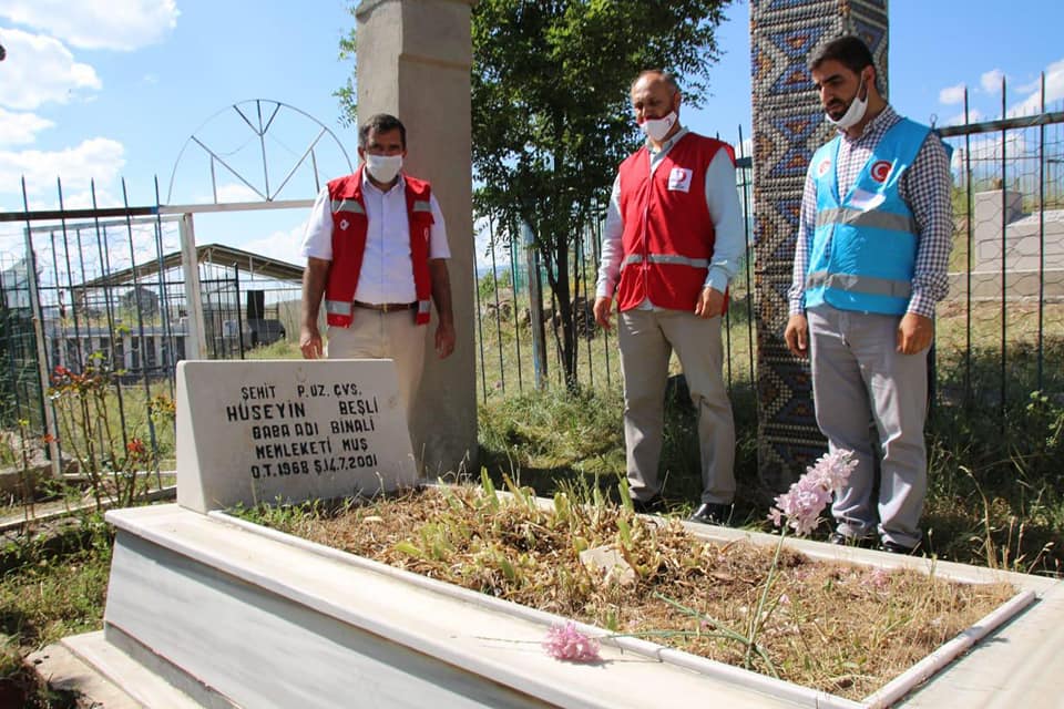 Kıymetli şehit ailelerimiz ve gazilerimizi 15 Temmuz Milli İrade ve Demokrasi Bayramı münasebetiyle ziyaret ettik