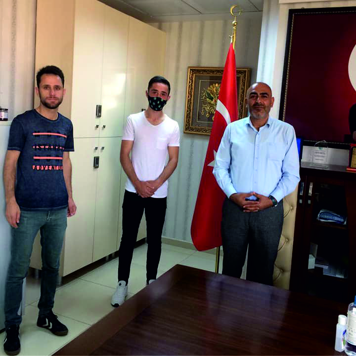 İl Müdürümüz Abdulbari AKSOY istihdam hakkından faydalanarak kamuya atanan genç kardeşimizi kabul etti