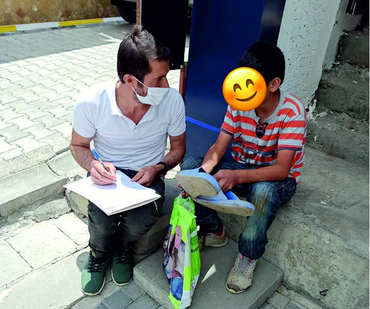 Sokakta çalışan çalıştırılan çocuklara yönelik saha çalışmaları devam etmektedir