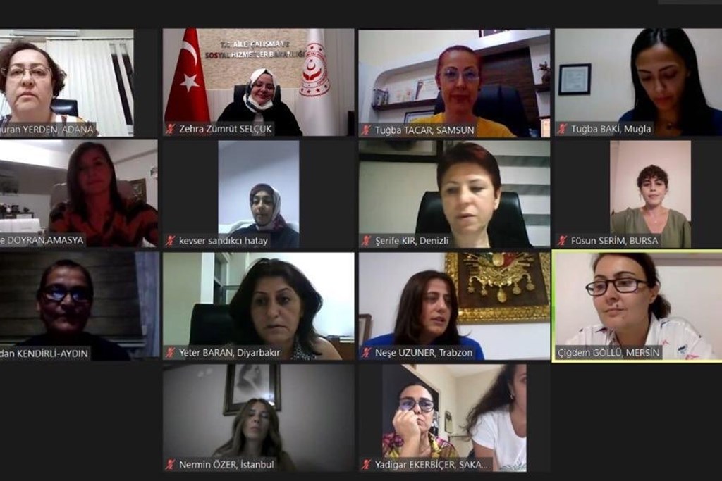 Bakanımız Sayın Zehra Zümrüt Selçuk, ŞÖNİM Yöneticileri ile Görüştü