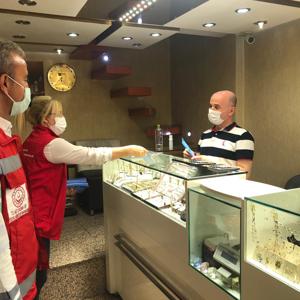 İl Müdürümüz Sayın Fehmi ÇELİK, Koronavirüse Karşı Alınacak Tedbirlerle İlgili Bilgilendirme Broşürü Dağıttı. - fotoğraf 5