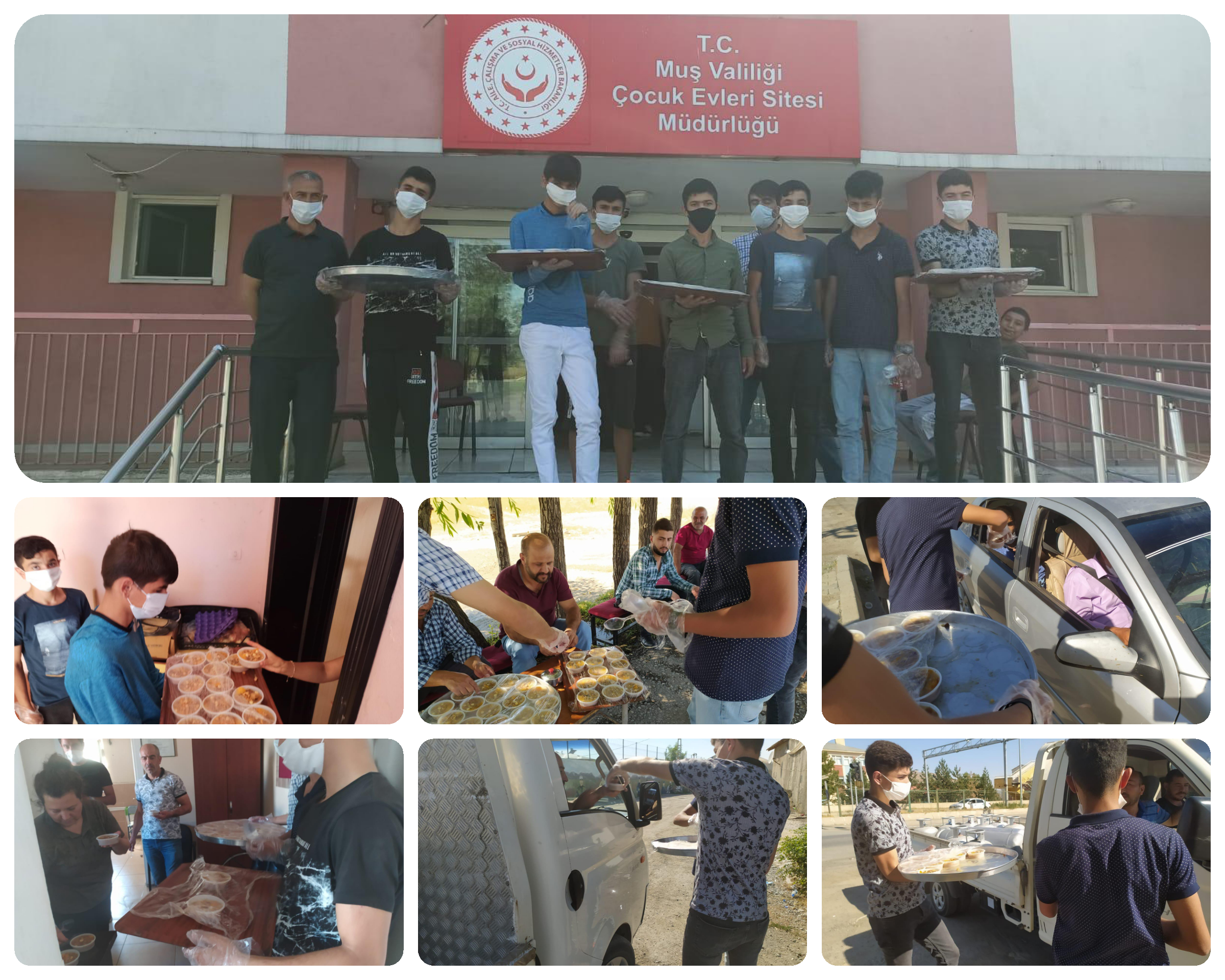 Muharrem ayı dolayısıyla çocuklarımız ile birlikte aşure yaptık.