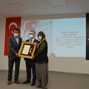 İl Müdürlüğümüzde Devlet Övünç Madalyası tevcih töreni düzenlendi. - fotoğraf 6