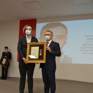 İl Müdürlüğümüzde Devlet Övünç Madalyası tevcih töreni düzenlendi. - fotoğraf 4