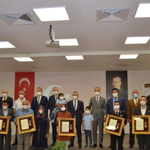 İl Müdürlüğümüzde Devlet Övünç Madalyası tevcih töreni düzenlendi. - fotoğraf 2