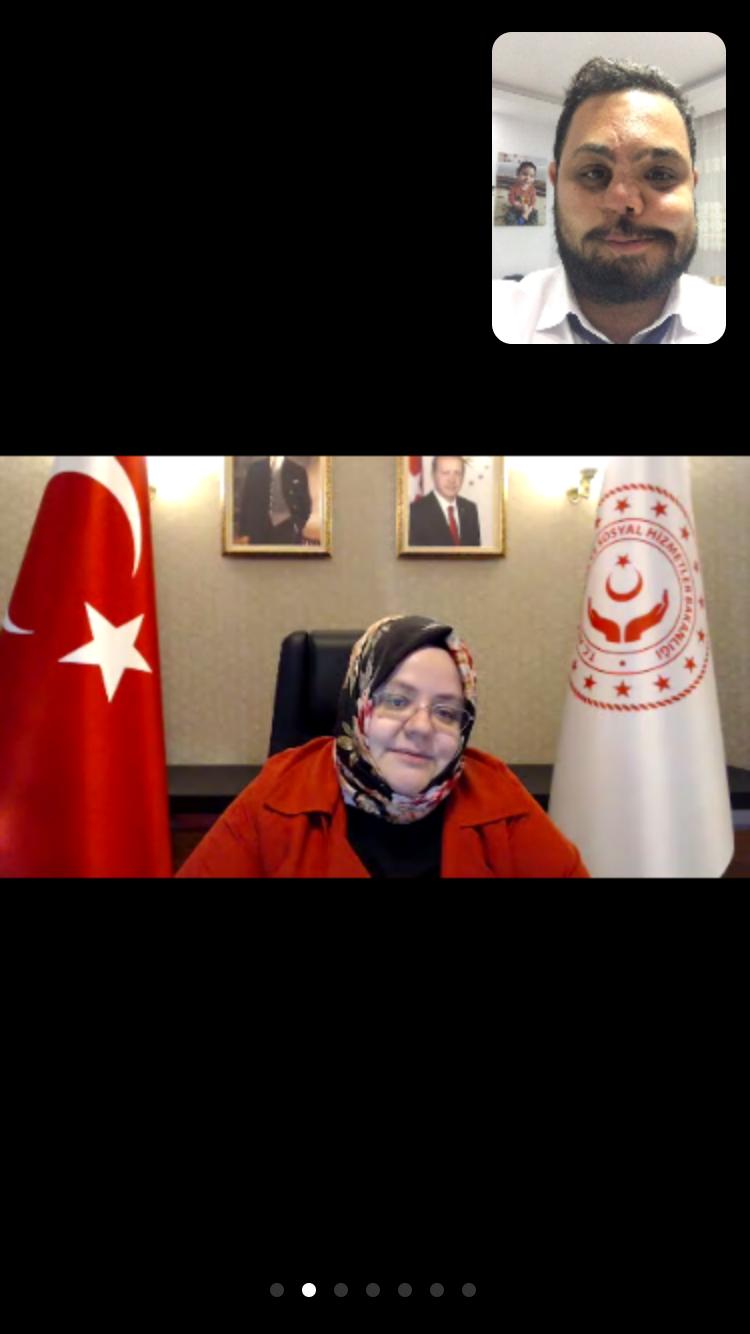 Sayın Bakanımız 81 İlde 81 Gazimizle Videokonferans yöntemiyle Görüştü