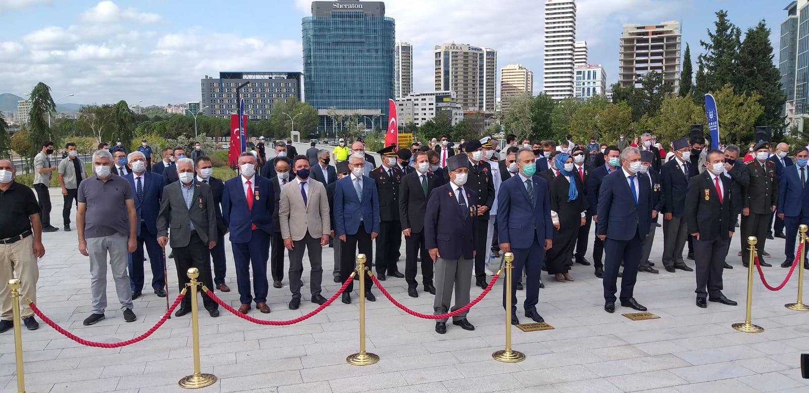 Bursa’da 19 Eylül Gaziler Günü Törenle Kutlandı