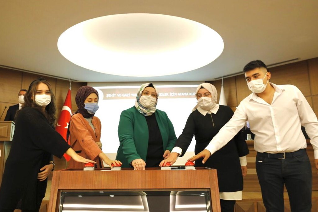 209 Şehit Yakını, Gazi ve Gazi Yakınının Kamuda İstihdamı İçin Atama Töreni Yapıldı