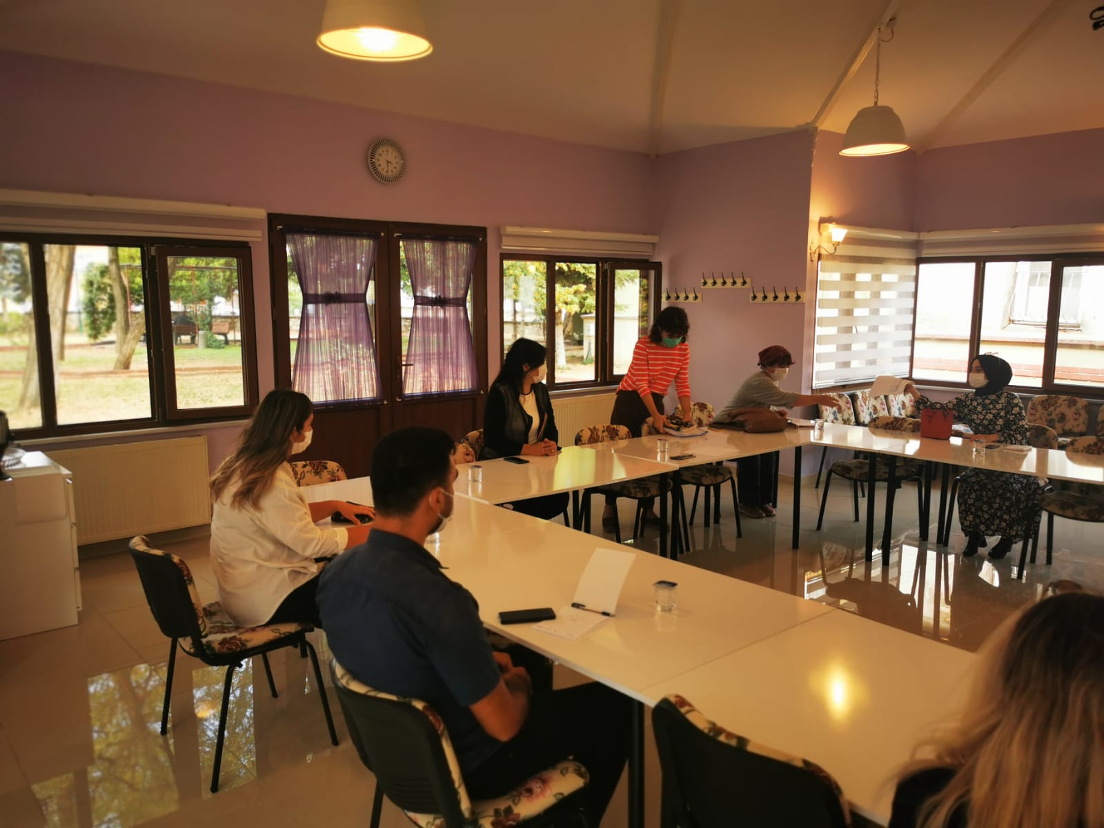 Kadın Hizmetlerinde Görev Yapan Meslek Personellerimize Eğitim Düzenlendi