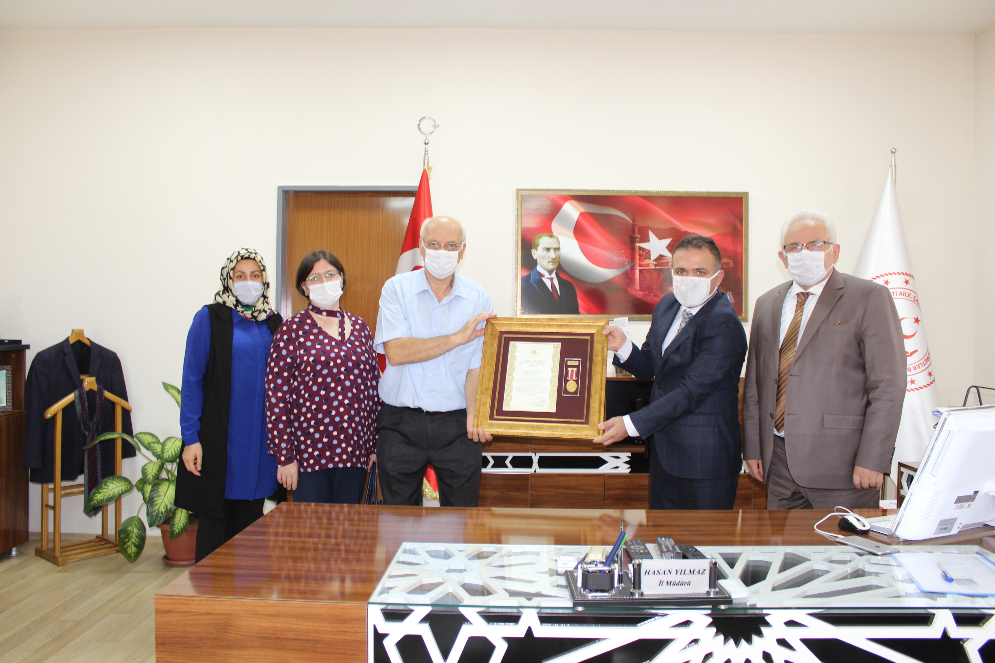 Şehidimizin Devlet Övünç Madalyası, Ailesine Tevcih Edildi