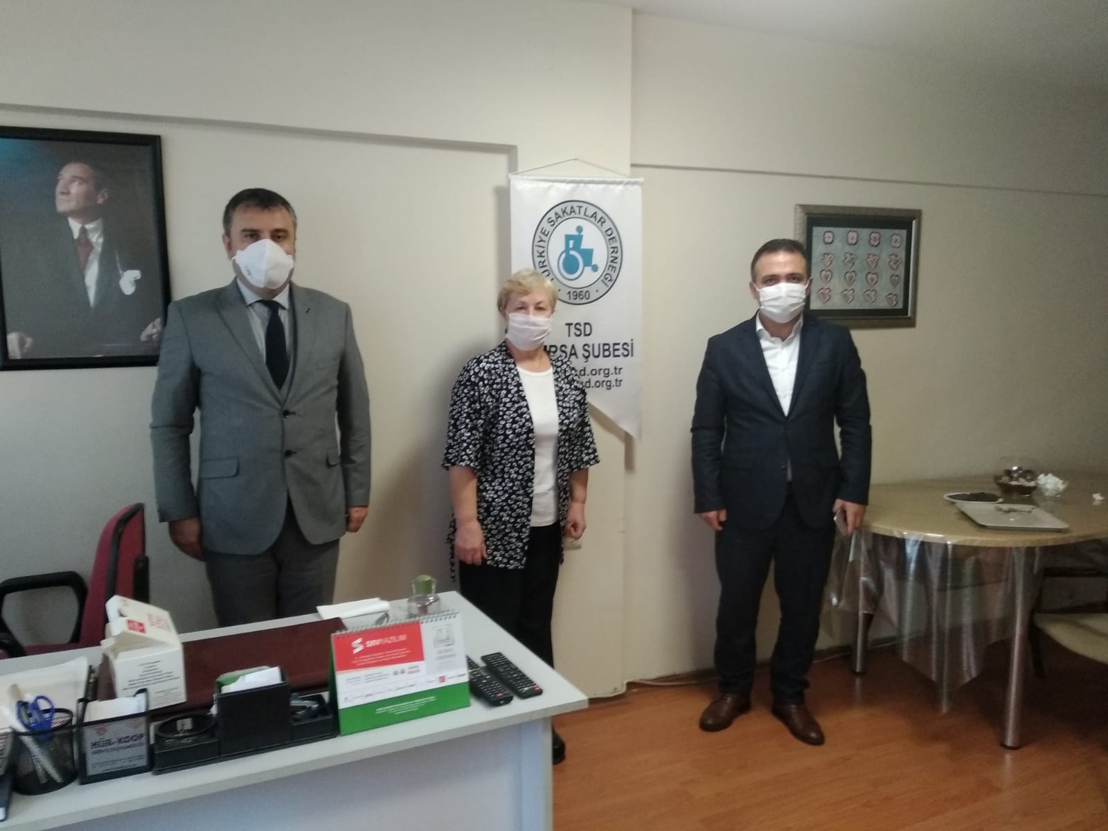 İl Müdürümüz Türkiye Sakatlar Derneği Bursa Şubesine Ziyaret Gerçekleştirdi