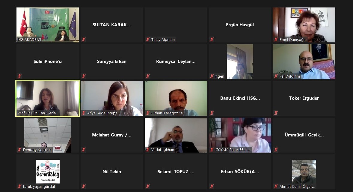 YAGEP Project is being prepared by the General Directorate of Disability and Elderly Services for the Development of Home Care and Day Services for The Elderly