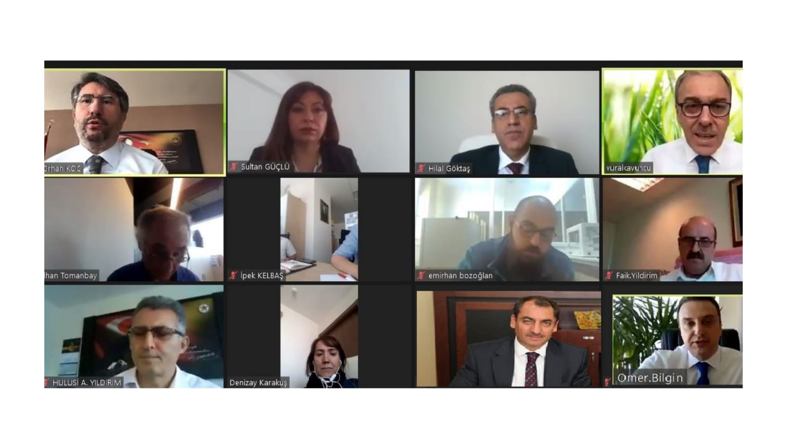 Kütahya Health Sciences University and General Directorate of Disability and Elderly Services Discussed Elderly Support Projects at Online Meeting