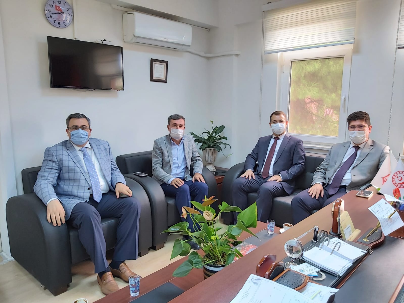 Kırkağaç İlçe Protokolü İl Müdürümüzü Ziyaret Etti