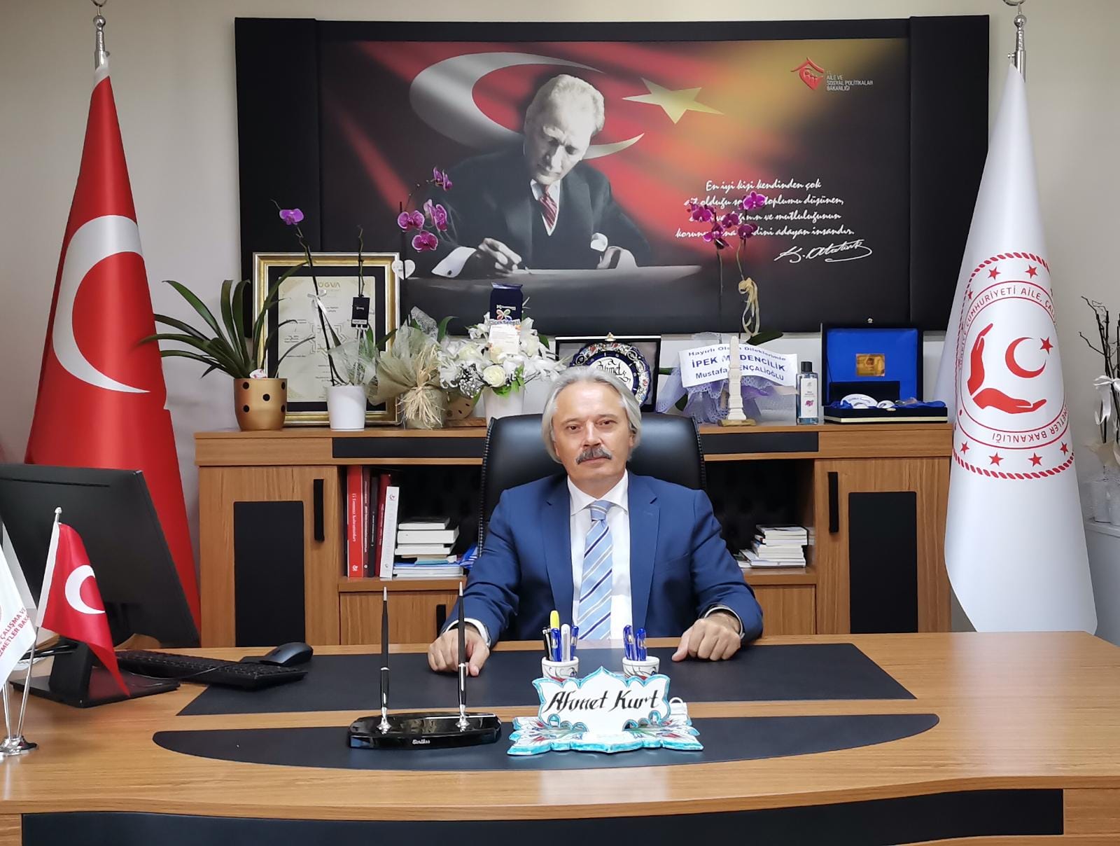 İl Müdürümüz Ahmet KURT 29 Ekim Cumhuriyet Bayramı Dolayısıyla Mesaj Yayınladı