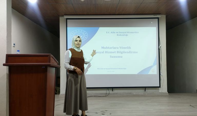  Elbeyli’de Sosyal Hizmet Modelleri Hakkında Bilgilendirme Çalışması Gerçekleştirildi