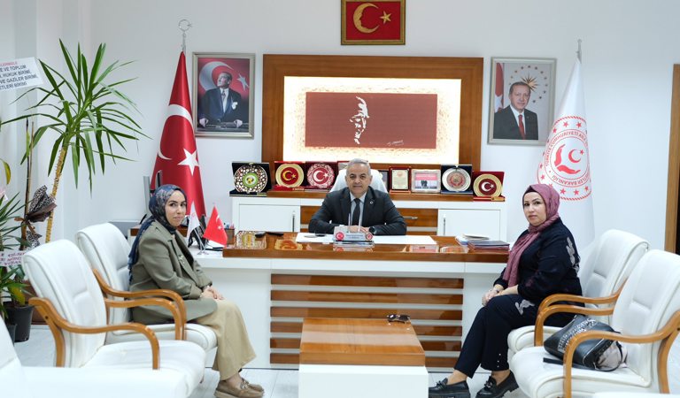  İl Müdürümüz Sayın Ömer Faruk ERGÜN’e Ziyaret