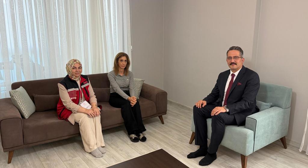 İl Müdürümüz Seçkin BİLİCİ’den Şehit Polis Memuru İlker PEHLİVAN’ın Eşine Ziyaret