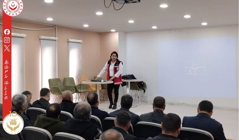 📍 Digor’da Muhtarlara Yönelik Şiddetle Mücadele Bilgilendirmesi