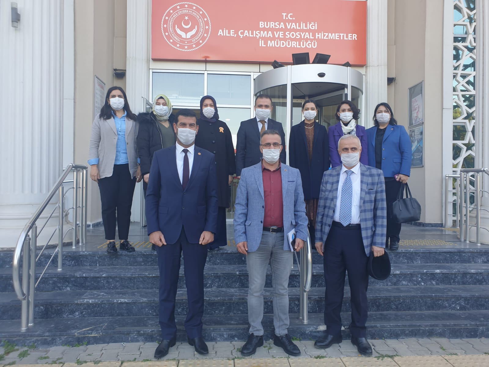 Bursa Büyükşehir Belediyesi Kadın Erkek Fırsat Eşitliği Komisyonu İl Müdürlüğümüze Ziyaret Gerçekleştirdiler 