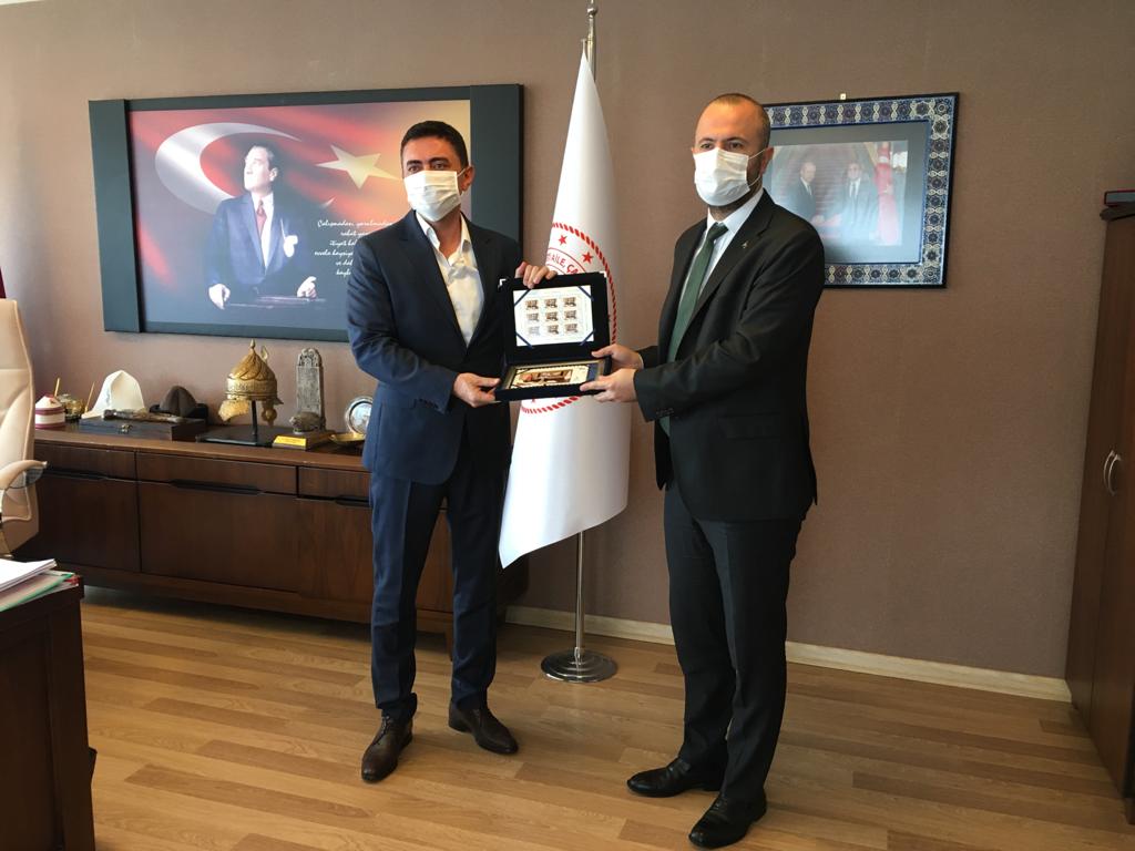 PTT Genel Müdüründen Genel Müdürlüğümüze Ziyaret