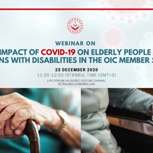 Countries Shared Their Experiences at the Online Meeting titled 'Impact of COVID-19 on Elderly and Disabled Individuals in OIC Member States' - fotoğraf 2