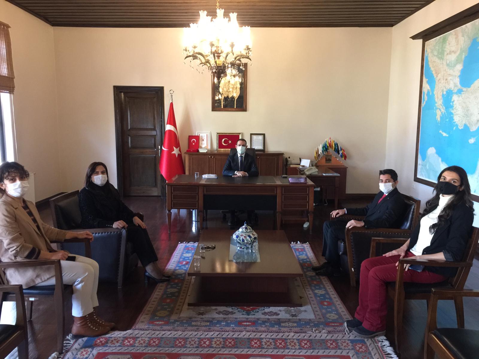 İznik Kaymakamlığı’na Kadının Güçlendirilmesi Faaliyetleri Kapsamında Ziyaret Gerçekleştirildi