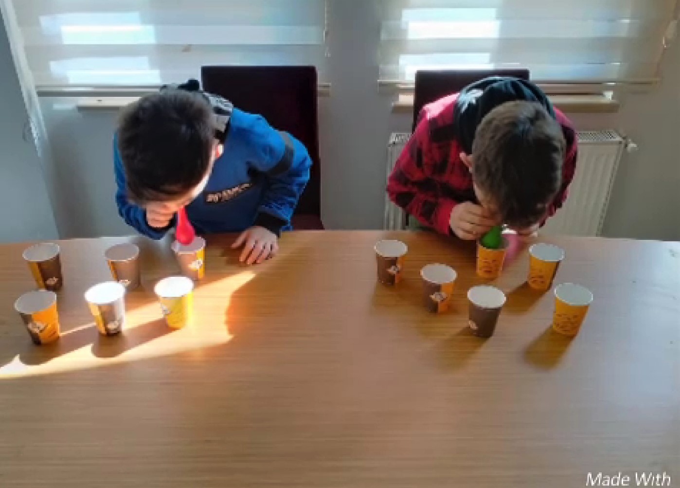 Çocuklar, Okullar Tatilken Öğretici Oyunlarla Eğlendi