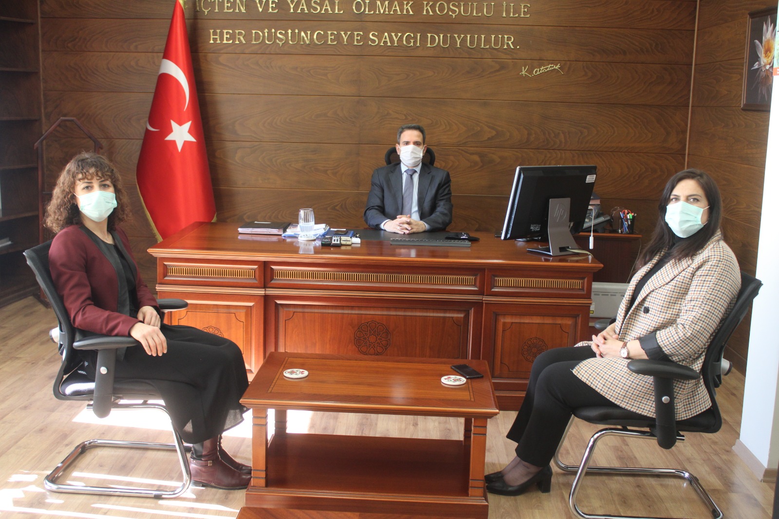 Nilüfer Kaymakamlığı'na Kadının Güçlendirilmesi Faaliyetleri Kapsamında Ziyaret Gerçekleştirildi