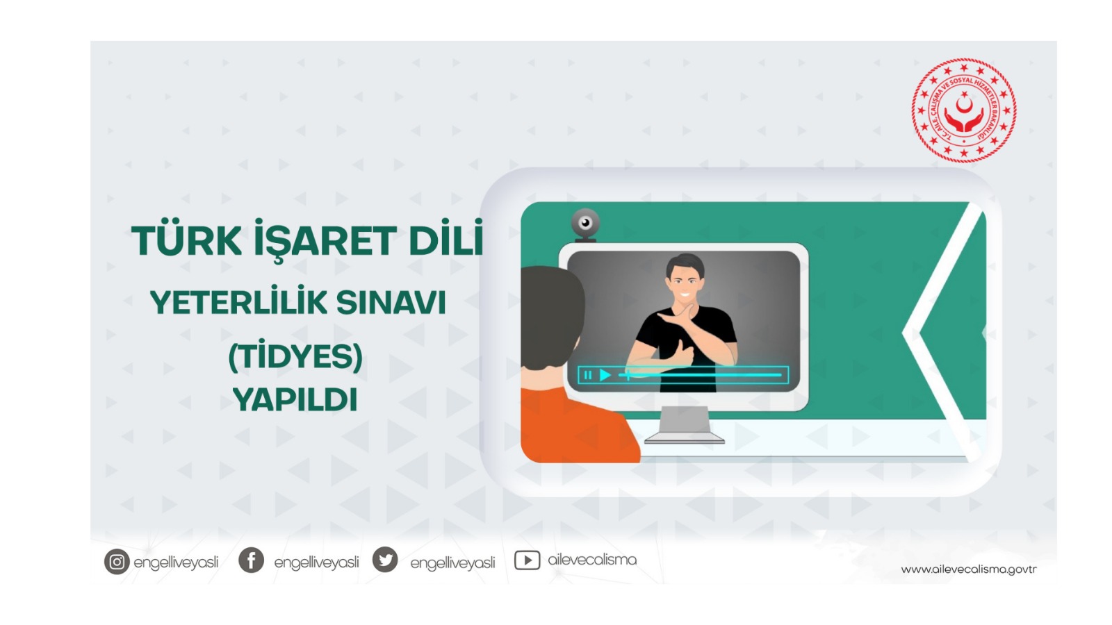 Turkish Sign Language Proficiency Exam (TİDYES) Was Held
