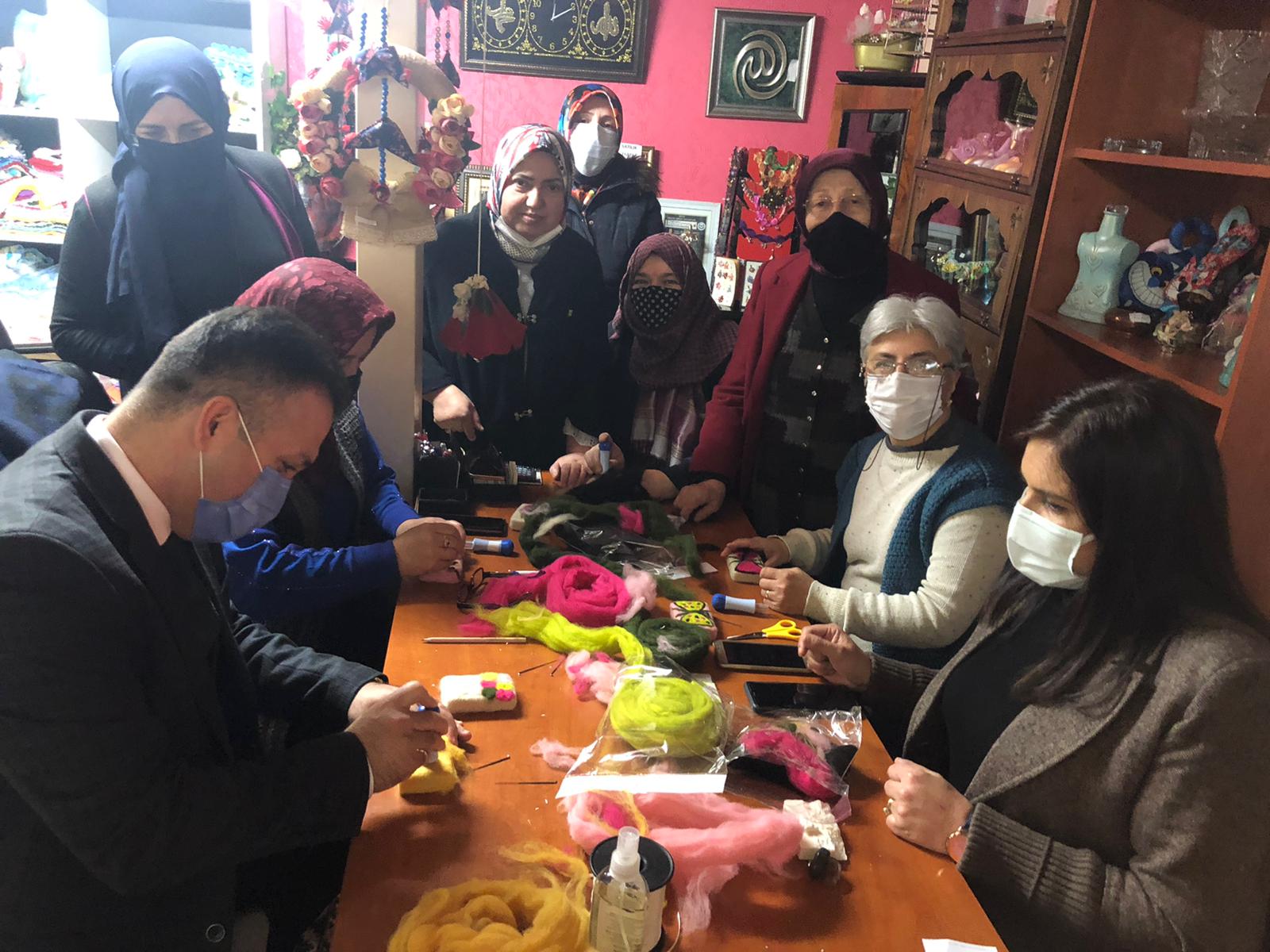 Bekay Kadın Girişimi Üretim ve İşletme Kooperatifine Kadınlar Günü Ziyareti