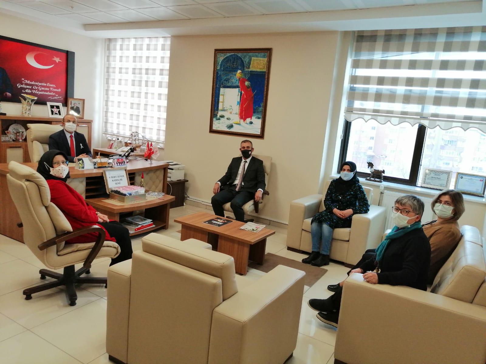 KADINLARA YÖNELİK ÇALIŞMALARIMIZI DEĞERLENDİRDİK.