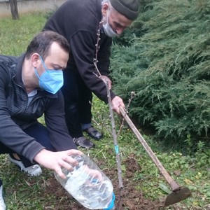 Yaşlılar Haftası nedeniyle fidan dikimi gerçekleştirildi  - fotoğraf 3