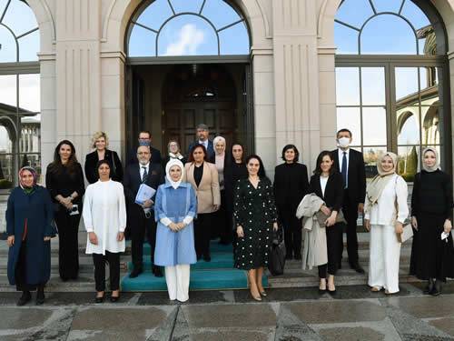 Emine Erdoğan, Özel Gereksinimli Çocukların Anneleriyle Bir Araya Geldi