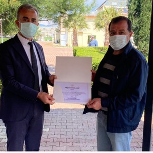 Sayın Bakanımızdan Bakım Personellerimize Teşekkür Belgesi - fotoğraf 3