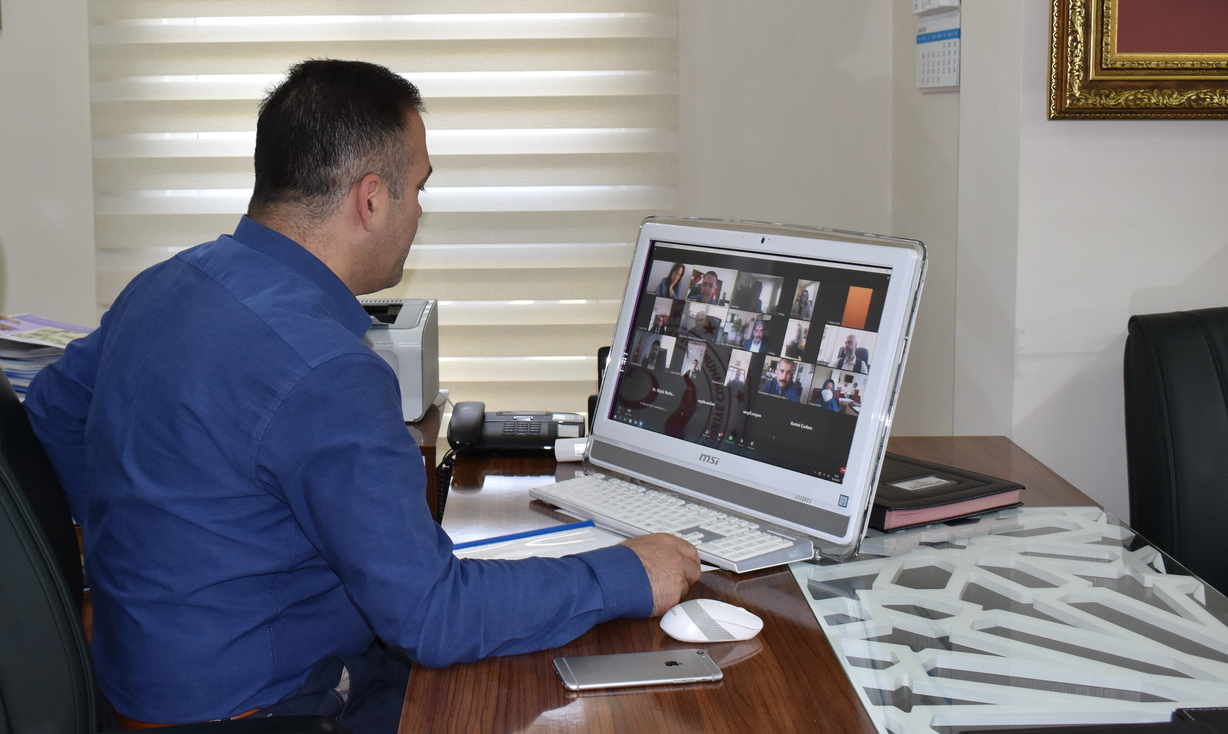 İl Müdürümüz Hasan Yılmaz Başkanlığında Değerlendirme Toplantısı Gerçekleştirildi