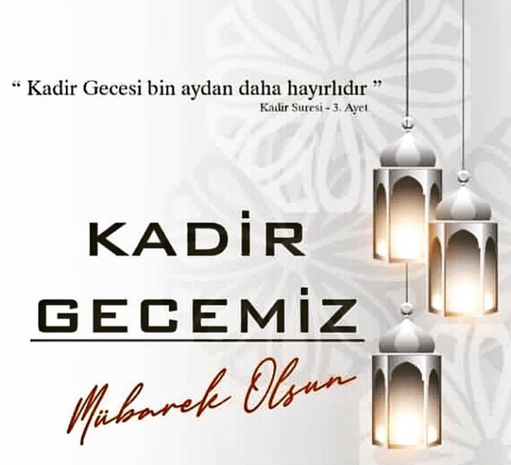 O gece ki bin aydan daha hayırlıdır.