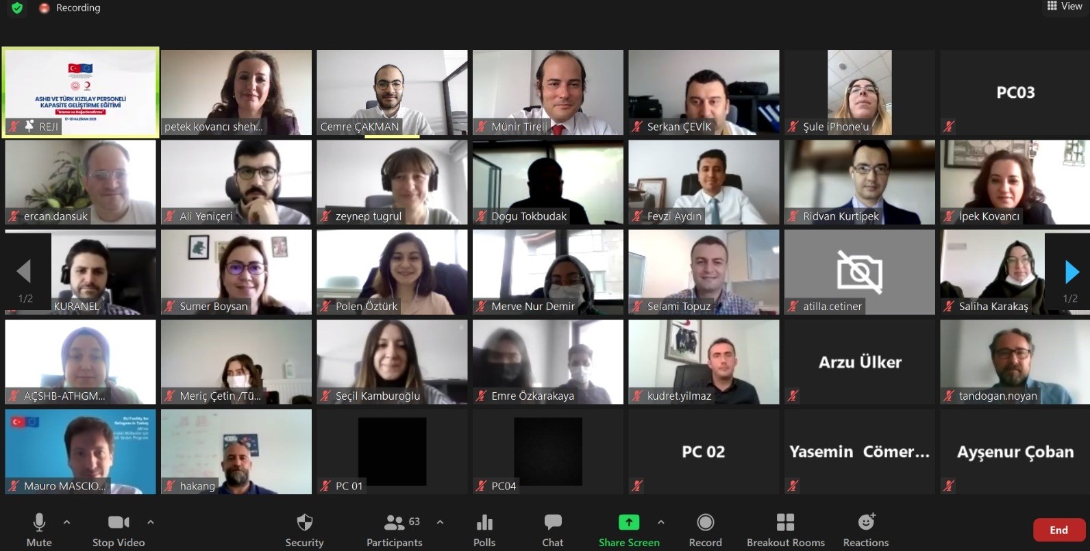 T-Suy Projesi “İzleme Ve Değerlendirme” Eğitimi Başladı