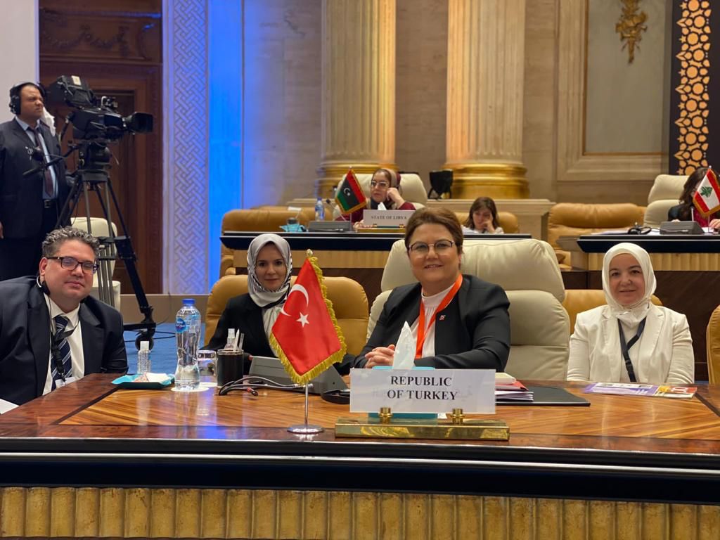 Bakanımız Derya Yanık; “Dünyanın Filistin’deki savaş ve insanlığa karşı işlenen suçlara sessiz kalması kabul edilemez”