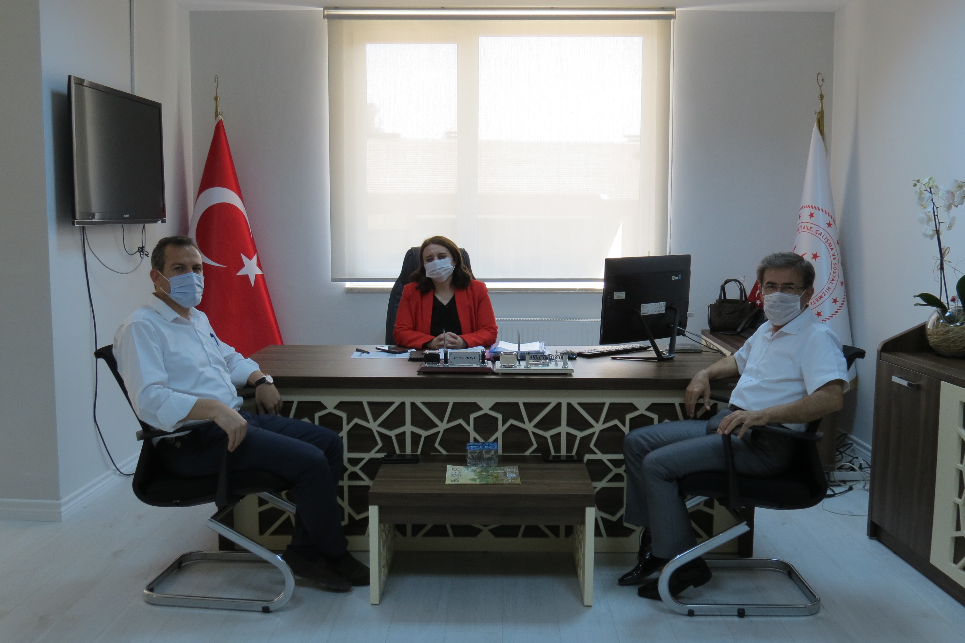 İL MÜDÜRÜMÜZ HATİCE DOST’A HAYIRLI OLSUN ZİYARETİ