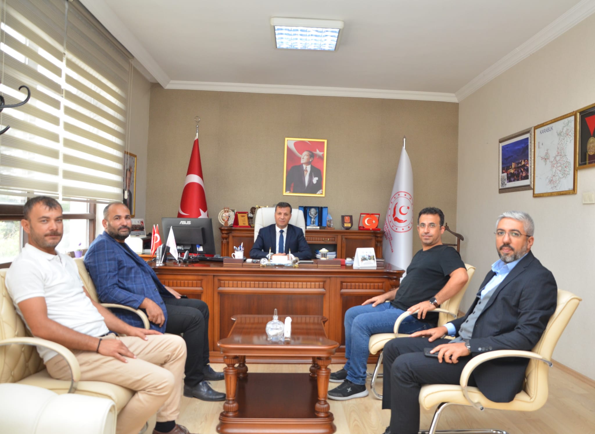 Eğitim Bir Sen 2 Nolu Şube Başkanlığından İl Müdürümüze Ziyaret