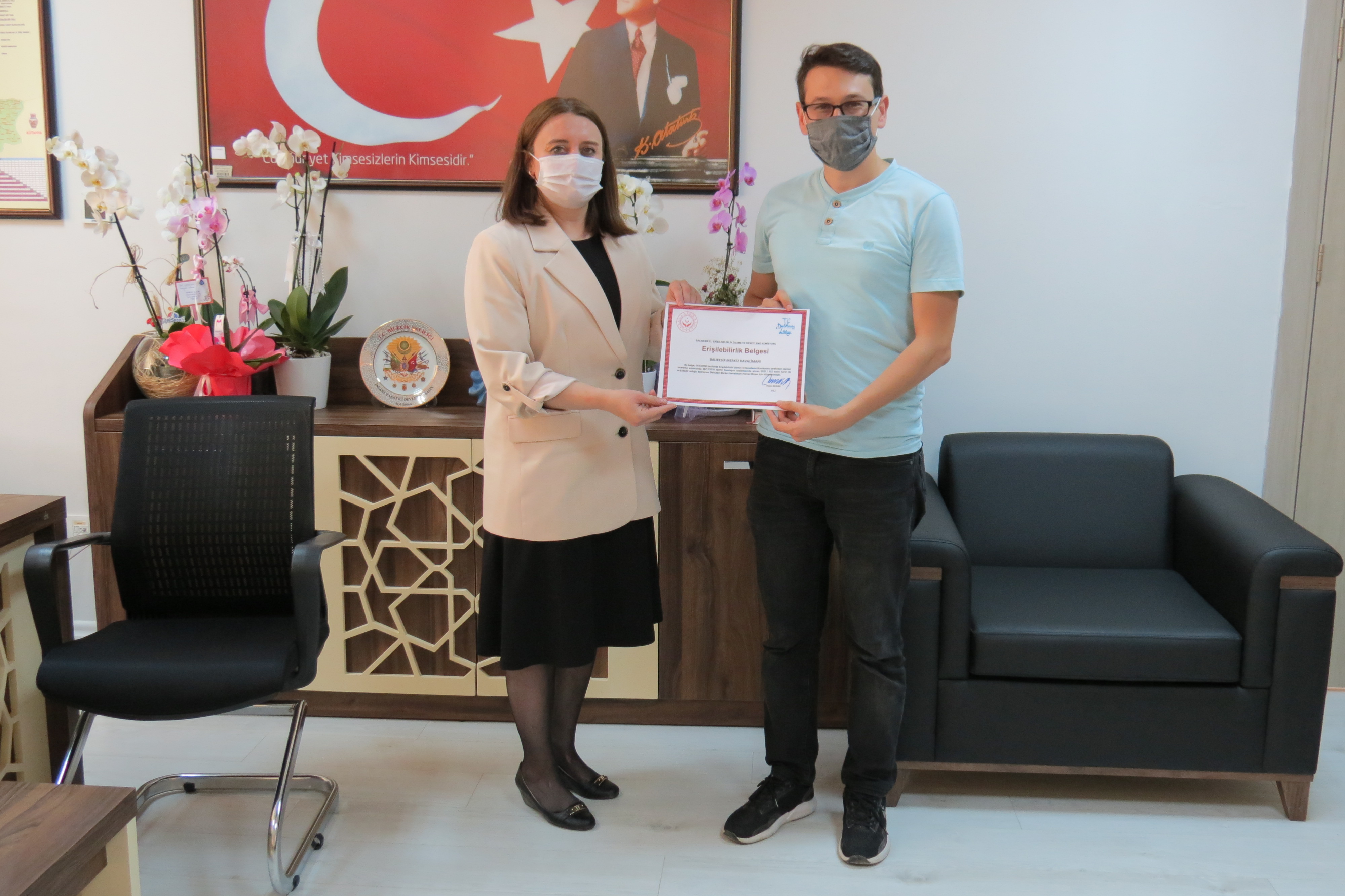 BALIKESİR MERKEZ HAVALİMANI’NA ERİŞİLEBİLİRLİK BELGESİ