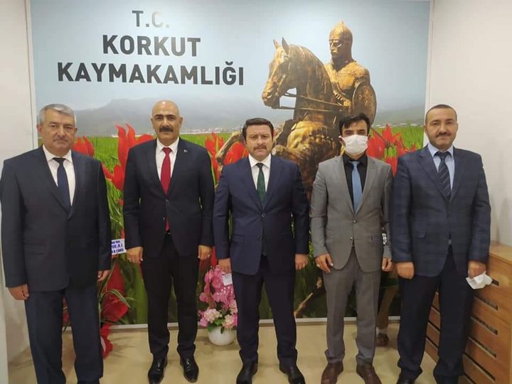 İl Müdürümüz Abdulbari AKSOY'dan Korkut Kaymakamımız Sayın Oğuzhan OCAK’a Hayırlı Olsun Ziyareti